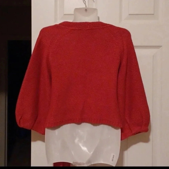 🌹beautiful color cardigan with a bow - Picture 9 of 11